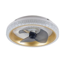 Superior 35W 3CCT LED Fan Light in Golden Color (101000260) | InLight | 101000260