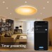 Πλαφονιέρα οροφής LED 48W RGBW (with controller) D:37.5cm (42029) | InLight | 42029