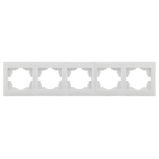 Πλαίσιο Πενταπλό Οριζόντιο Stinel Domus Λευκό | Redpoint | 28725
